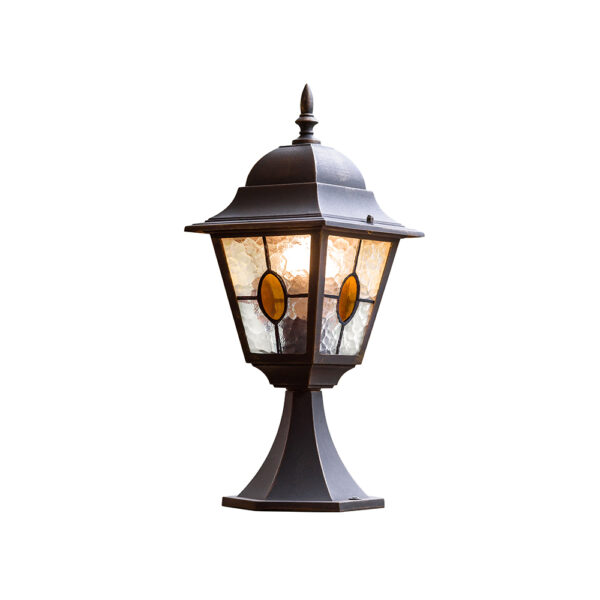 Basic Black Garden Decorative Lamp