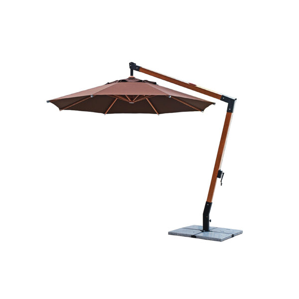 Simple Steel Garden Umbrella Decoration