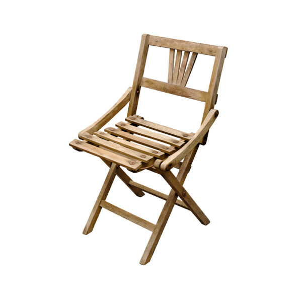 Premium Wooden Brown Garden Chair