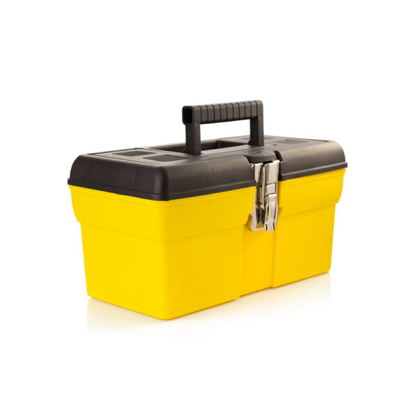 Premium Yellow Steel Universal Toolbox